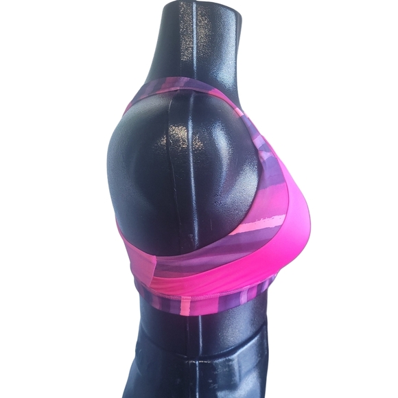 Brooks Pink and Purple Moving Comfort Sports Bra M - Picture 4 of 7